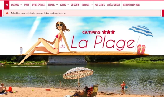 CAMPING DE LA PLAGE