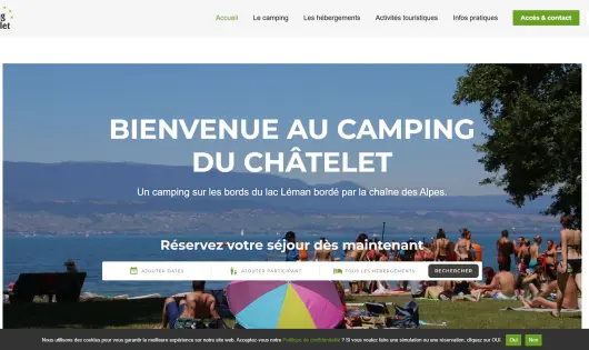 ♣ CAMPING DU CHATELET (CLEF VERTE)