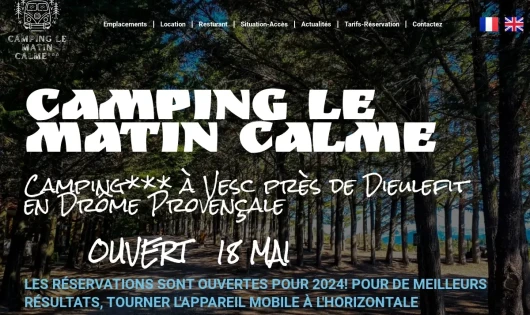 CAMPING LE MATIN CALME