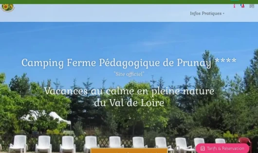 CAMPING FERME PÉDAGOGIQUE DE PRUNAY