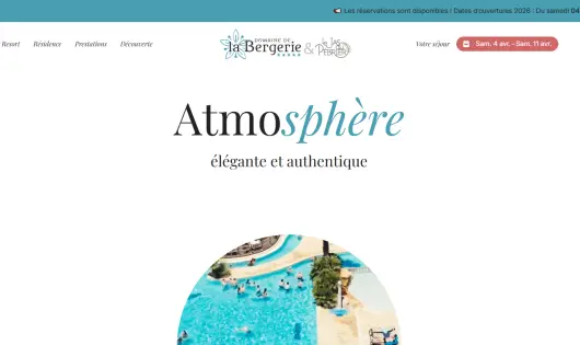 ♣ DOMAINE DE LA BERGERIE (CLEF VERTE)