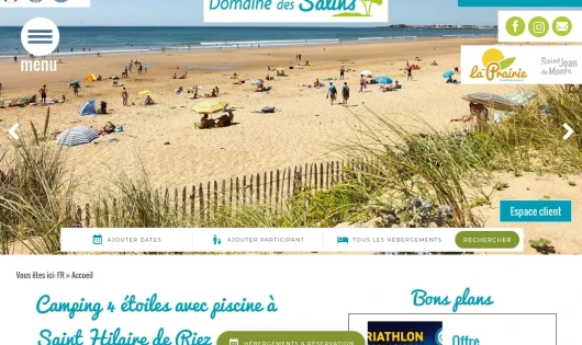 CAMPING DOMAINE DES SALINS