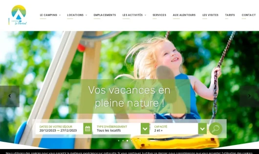 ♣ CAMPING LE FLORIVAL (CLEF VERTE)