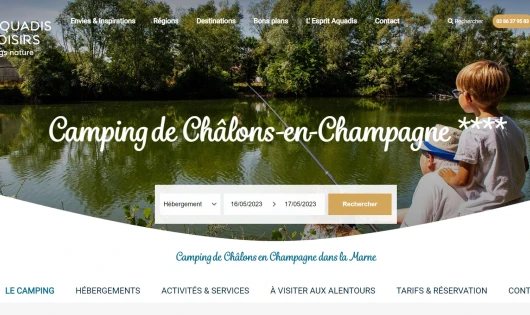 CAMPING DE CHÂLONS-EN-CHAMPAGNE - AQUADIS LOISIRS