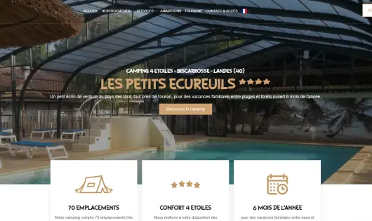 CAMPING LES PETITS ÉCUREUILS