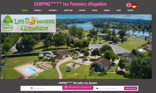 CAMPING LES POMMIERS D'AIGUELÈZE