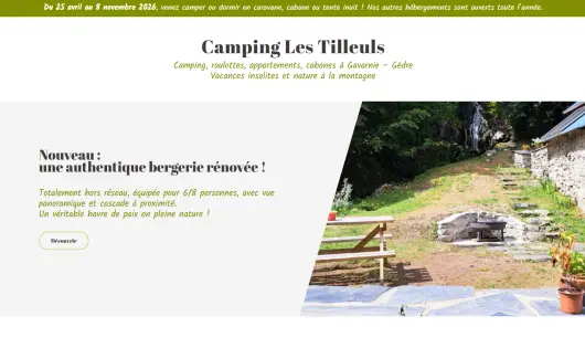 CAMPING LES TILLEULS