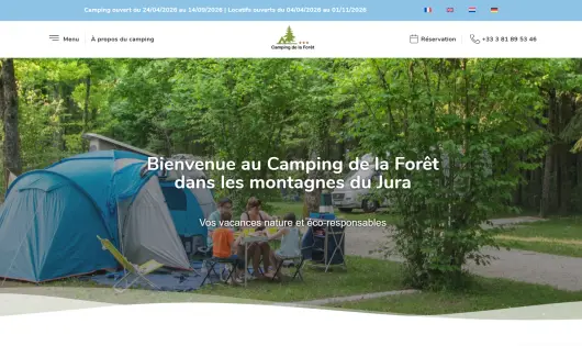 CAMPING DE LA FORÊT
