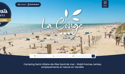 CAMPING USHUAIA VILLAGE LA CONGE