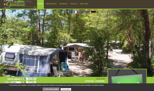 CAMPING LE GLANDASSE