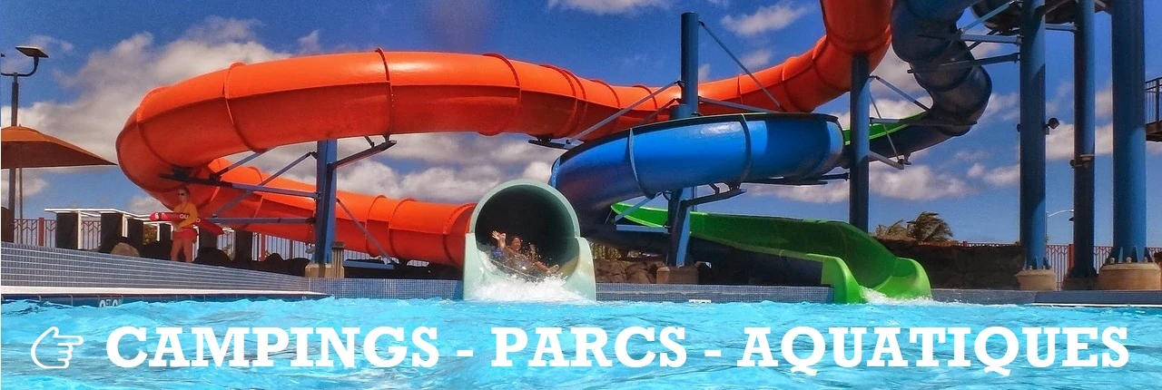 Campings avec parcs et toboggans aquatiques pour vos vacances en France